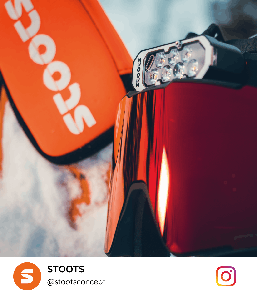 lampe frontale stoots made in france SKI DE RANDO